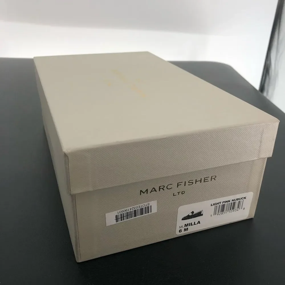 Marc Fisher Milla Light Pink Espadrille Loafers New in Box